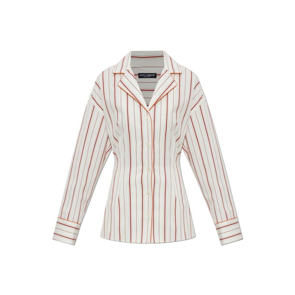 Shirt with stripe pattern